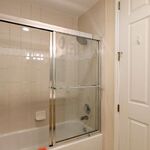 Tub/shower in hall bathroom.  

Looking West.