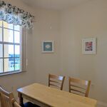 Breakfast nook/morning room with pleasant morning sun.

Looking Southeast.