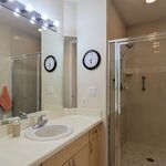 Primary bathroom with walk-in shower.

Looking South.
