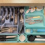 Utensil Drawers.