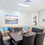 The clubhouse has many seating and entertaining areas.

Looking Northwest.