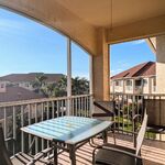 Screened-in lanai with pleasant Mediterranean-style views in all directions.

Looking Northwest.