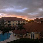 Sunsets from the lanai are absolutely stunning.

Looking West.